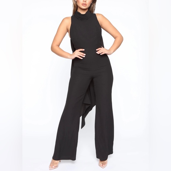 Fashion Nova Pants - NWT - Black Pantsuit